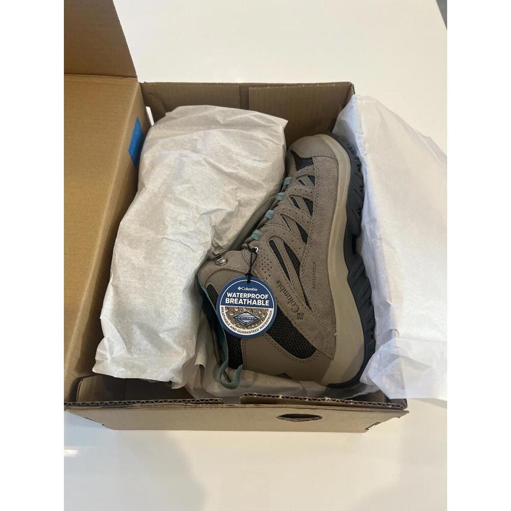 Columbia $100 Crestwood Mid WP Waterproof Womens Hiking Shoes Trail Boots 9 - Picture 6 of 11